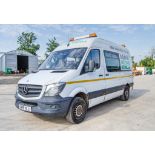 Mercedes Benz Sprinter 313 CDi 2143cc 6 speed manual welfare van Registration Number: DK15 YLJ