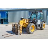JCB 535-95 9.5 metre telescopic handler Year: 2011 S/N: 1528536 Recorded Hours: 6658