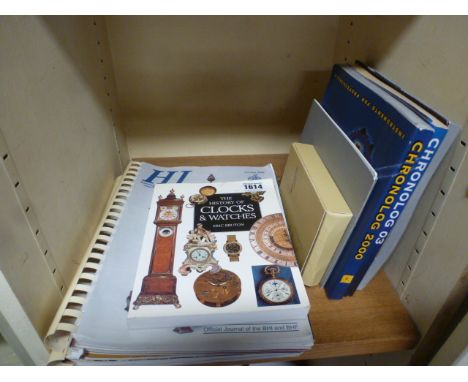 Literature of Interest to Clock and Watch Collectors - to include Journals but the British Horological Institute (BH) catalog