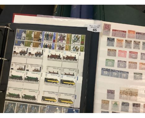 Great Britain collection of mint and used stamps and First Day Covers in six albums and stockbook.   (B.P. 21% + VAT) 