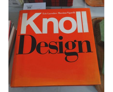 Larrabee, Eric & Vignelli, Massimo; 'Knoll Design', hardcover coffee table book, published by Harry N Abrams, New York, print