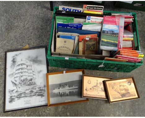 Collection of ordnance survey maps including: Carmarthen, Tenby, Ireland, South Pembrokeshire, motoring maps etc.   (B.P. 21%