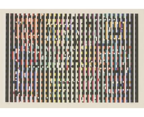 Yaacov Agam (Israeli, b.1928) MIDNIGHT LIGHT Screenprint in colours, 1980, signed and numbered 42/170 in pencil, both on wove