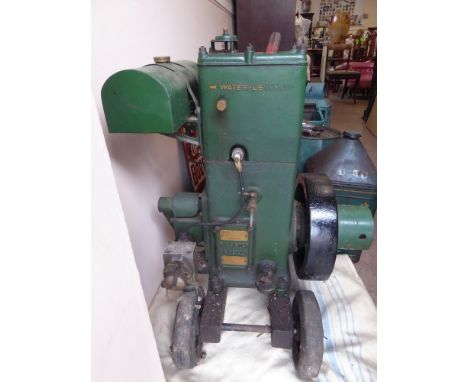 A Lister Stationary Engine, no. D110, built between 1926 and 1964 by R A Lister & Co..