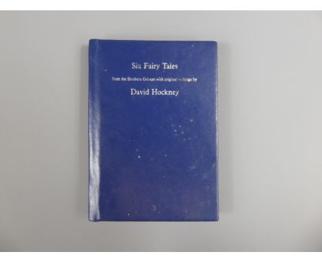 Petersburg Press, London. Hard Cover. Hockney, David (illustrator). Blue boards with silver gilt titles.1970, contains 6 fair