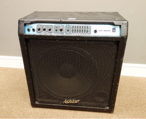 Ashton 'BA75' 75 WATT bass amplifier, H59cm x W55cm (This item is PAT tested - 5 day warranty from date of sale) 
