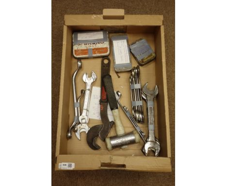 Precision engineering tools including - taps, drill bits, spanners etc..   Condition Report   Click here for further images, 