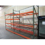 2 Sections Pallet Racking