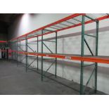 Lot of Pallet Racking