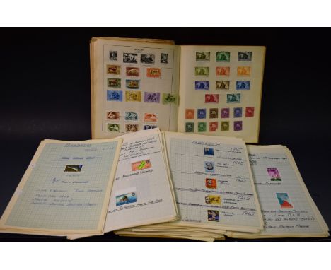 ** Stamp /stamps   Strand Album with a fair quantity of stamps of foreign and empire, used and mint. Some noteworthy items; m