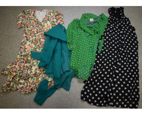 Vintage Costume - Frank Usher (3); polka dot dress