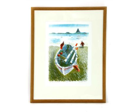 Bernard Cheese (1925-2013) 'OLD ROPE, LINDISFARNE' 20/25 lithograph, signed 48 x 34cm