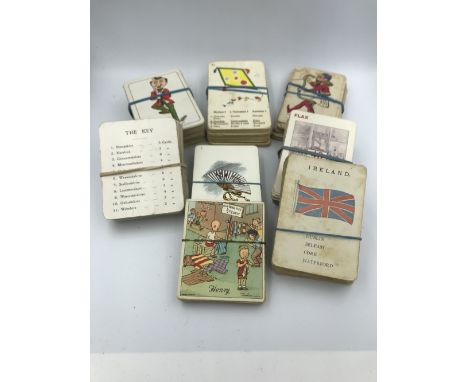 Qty of late C19/20th playing cards 