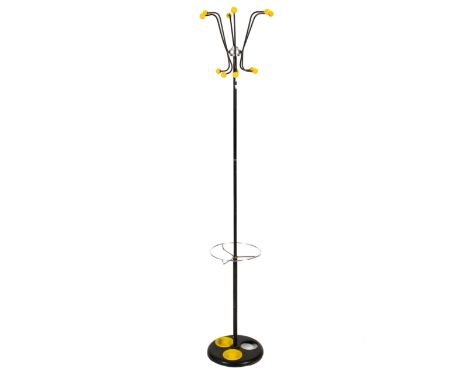 A retro style 'sputnik' coat stand. H176cm