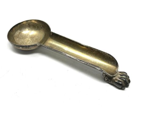 Vintage silver hallmarked pipe stand / holder weight 55g sheffield silver hallmarks