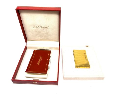 Boxed dupont cigarette lighter 