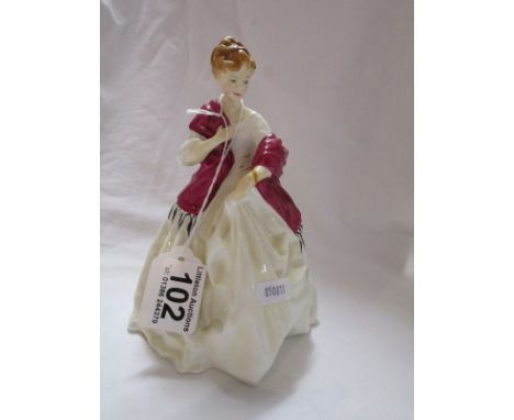 Royal Worcester figure - 'First Dance'