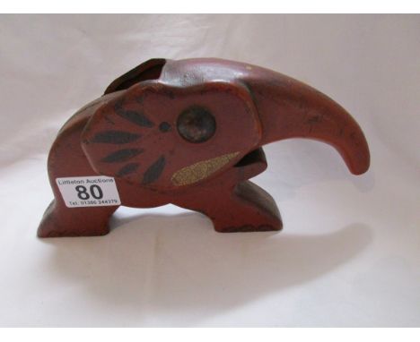Interesting metal elephant nut cracker