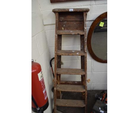 Vintage wooden steps