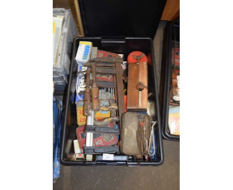 Quantity of assorted hand tools and other items