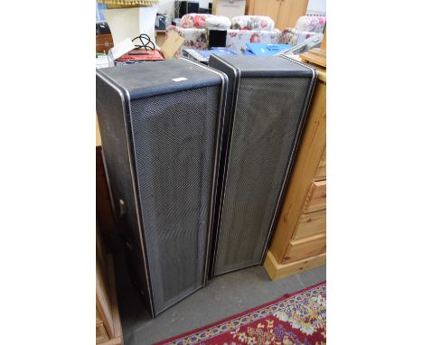 A pair of Traynor speaker cabinets