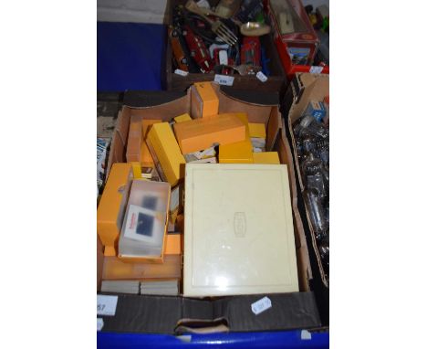 Box of various vintage film slides