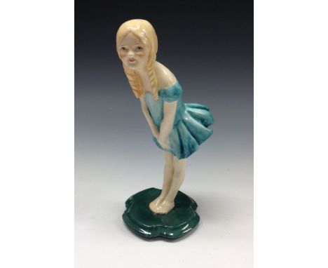 A Royal Worcester figure, Sauce, modelled by Phoebe Stabler, 22cm high, puce mark, no.2881