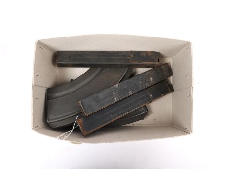 3 MP38 or MP40 stick magazines marked M11 etc; also  2 Bren Gun magazines. GC Buyer collects £80-100