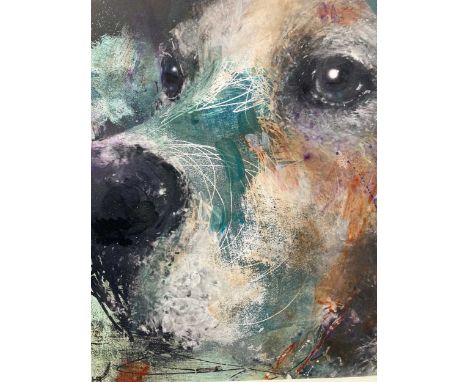 Harry Bunce (British b.1967-), The Rivals - Hound, signed with initials (lower left), numbered 11/13, and with blindstamped p