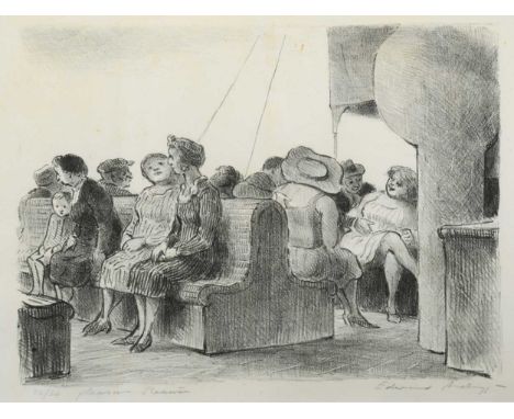 Edward Ardizzone CBE, RA (British 1909-1979), Pleasure Steamer, titled and signed 'Edward Ardizzone' (lower right); numbered 