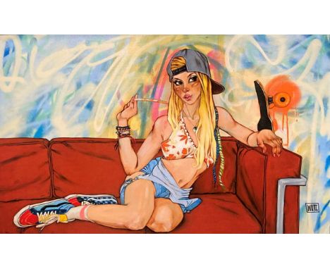 Todd White (American 1969-), Malibu, signed 'WHITE' (lower right), numbered 101/135, giclee print on board, 47 x 75.5cm