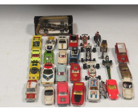 A collection of Corgi and other models, to include Corgi James Bond Aston Martin DB5 and James Bond Toyota 2000 GT, a Corgi J