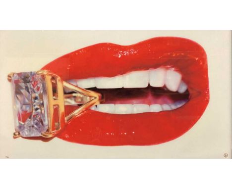 Rory Hancock (Welsh 1987-), Rock Candy, signed with monogram (lower right), numbered 30/95, glazed giclee print on canvas, 60