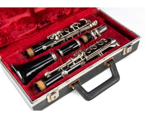 Boosey & Hawkes Clarinet, a Boosey & Hawkes Regent 300 Clarinet, a few light marks but generally in very good condition in or