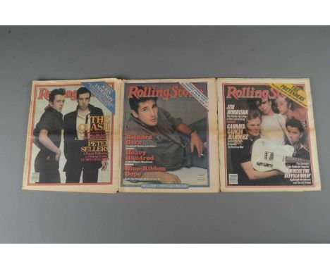 Rolling Stone Magazines 1980, twenty six copies of 1980 Rolling Stone Magazines comprising a complete run from 307 to 334 (an