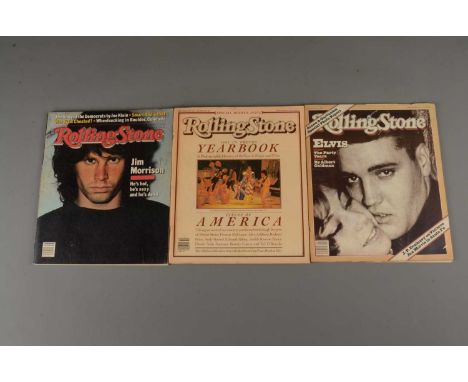 Rolling Stone Magazine 1981 / 1982, fifty copies of Rolling Stone 1981 and 1982 with twenty five copies from 1981 (complete r