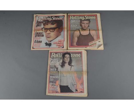 Rolling Stone Magazines 1978, twenty six copies of 1978 Rolling Stone Magazines comprising a complete run from 256 to 280 (an