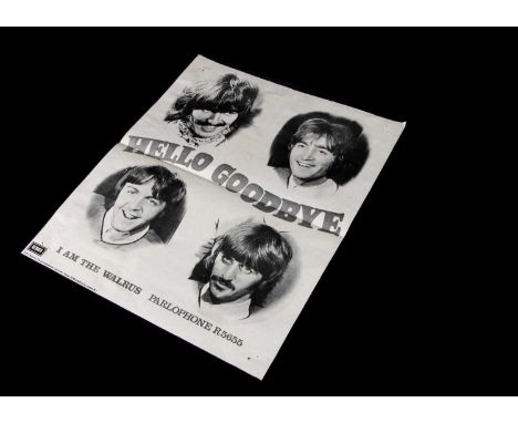 Beatles / Hello Goodbye Advert, an original advertisement for Hello Goodbye / I Am The Walrus - taken from a Music Magazine a