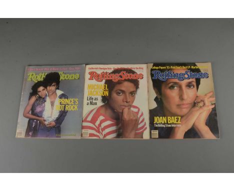 Rolling Stone Magazine 1983 / 1984, forty nine Rolling Stone Magazines from 1983 and 1984 with twenty four from 1983 (between