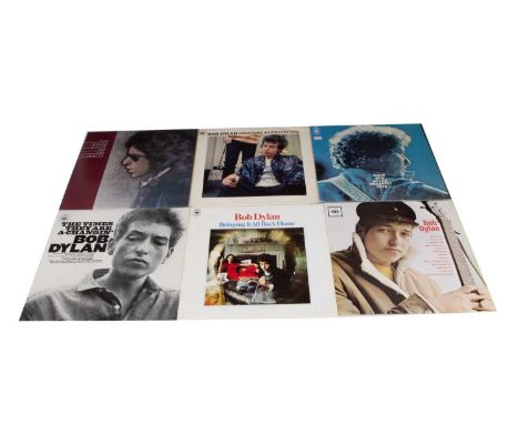 Bob Dylan LPs, ten Bob Dylan albums comprising Bringing It All Back Home, The Times They Are A-Changin', Bob Dylan, Highway 6