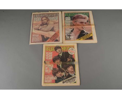 Rolling Stone Magazines 1976, thirty one copies of 1976 Rolling Stone Magazines comprising a complete run from 203 to 229 (an