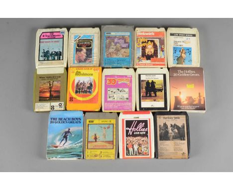 8 Track Tapes, more than one hundred  8 Track Tapes with artists including The Hollies, Beach Boys, The Rolling Stones, Shire