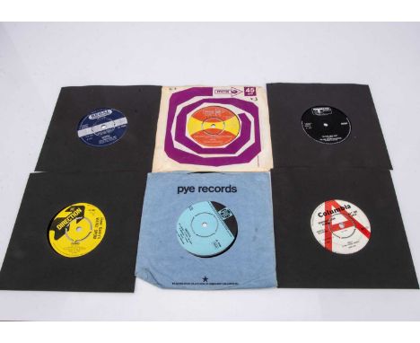 Psych / Prog 7" Singles, approximately thirty-five singles of mainly Progressive and Psychedelic Rock from the late Sixties a