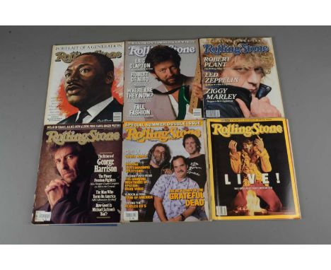 Rolling Stone Magazines 1987 / 1988, forty nine copies of Rolling Stone Magazine including twenty four copies from 1987 betwe