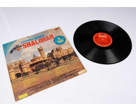 R D Burman / Bollywood LP, Shalimar LP - Original Soundtrack by R D Burman - Indian Release 1978 on Polydor (2392 147) - Fold