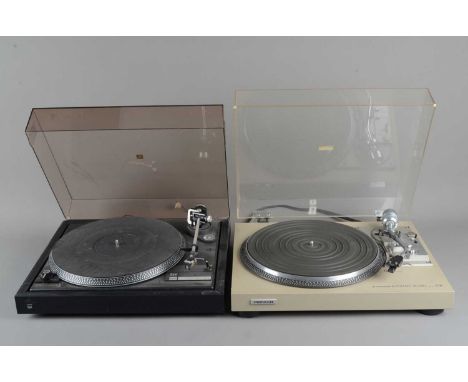 Pioneer / Dual Record Decks, Pioneer Record Deck model PL-516 SME head with Goldring cartridge together with a Dual 505 deck 