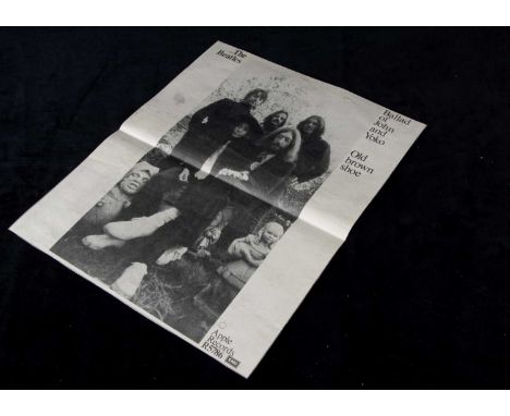 Beatles / Ballad of John and Yoko Advert, an original advertisement for Ballad of John and Yoko / Old Brown Shoe - taken from