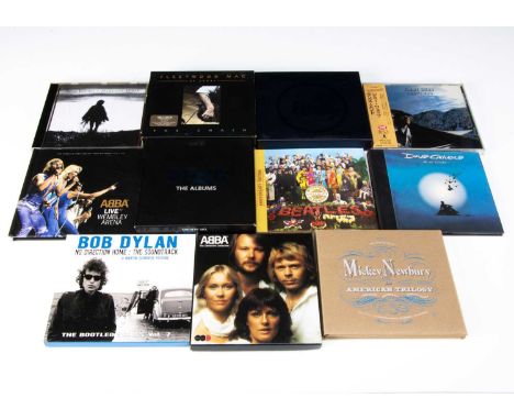 CDs / Box Sets, approximately one hundred  CDs and ten Box Sets with artists including Abba, Neil Young, Bob Dylan, ELO, Van 