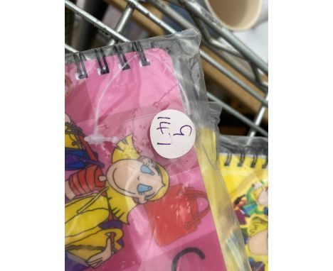 VARIOUS GIRL'S NOTE BOOK AND KEY RING SETS 