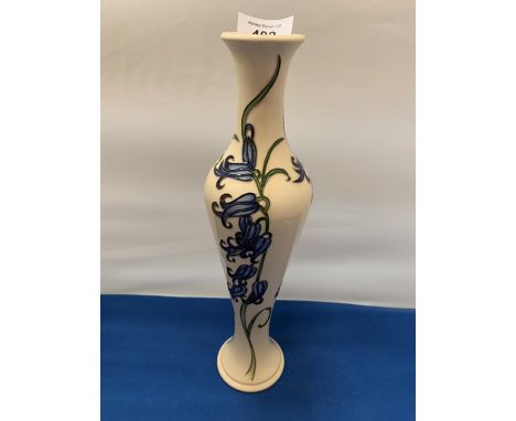 A MOORCROFT 12 INCH BLUEBELL HARMONY VASE 